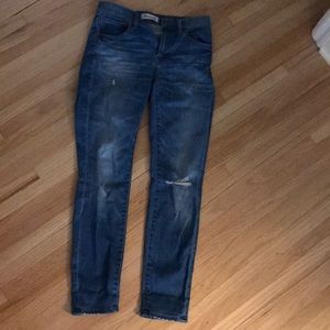 Perfect crop Madewell jeans